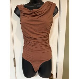 Agolde sleeveless bodysuit XS